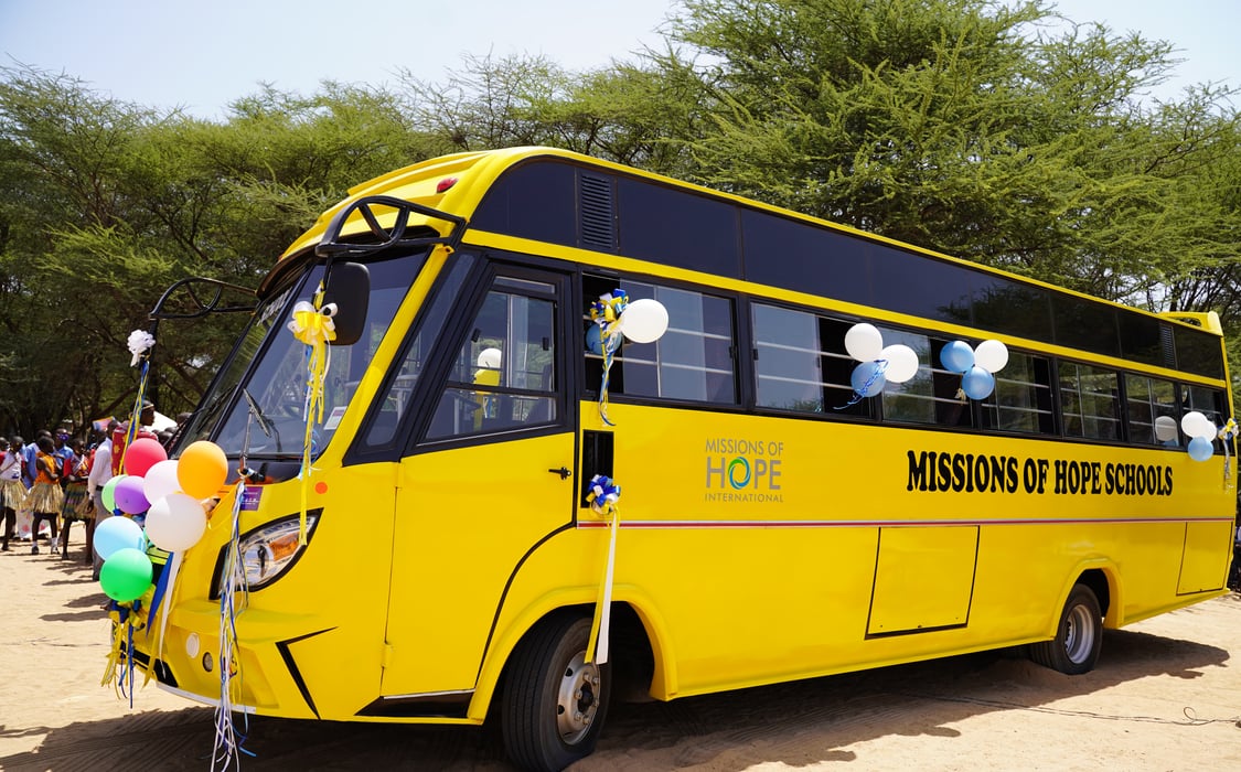 A new bus for our Turkana schools!