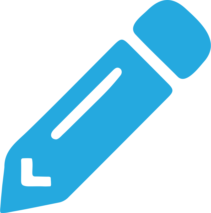 Pencil - Primary Blue - Icon 2-1